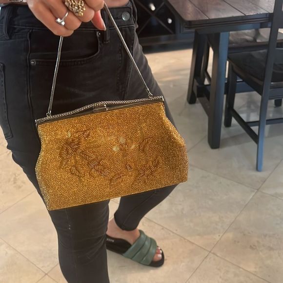 Vintage Era Chic Beaded Purse Mini Bag - Picture 10 of 11